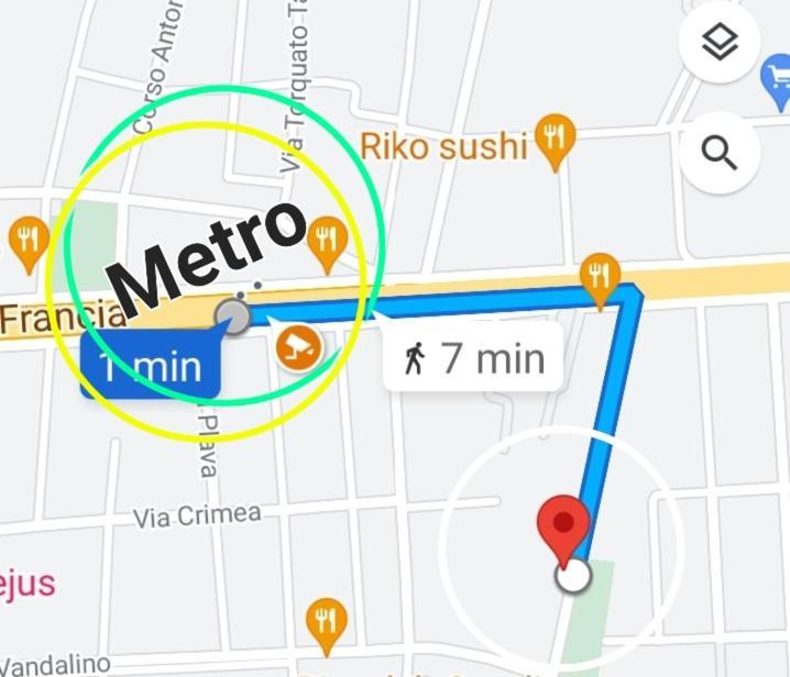 Sky Loft Nuovissimo Vicinanze Metro Apartment Turin Ngoại thất bức ảnh